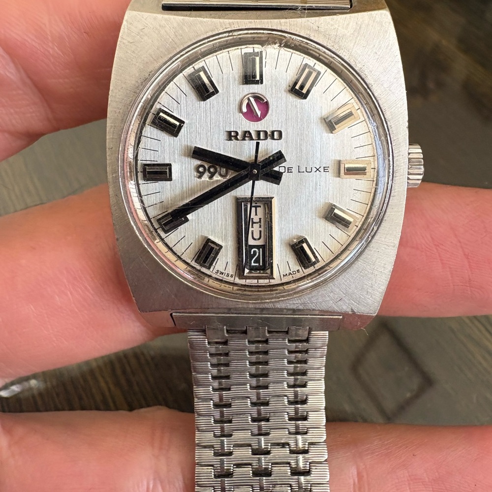 Rado 11860-1 Analog Mechanical(Automatic) Men 990 Deluxe Winding Vintage